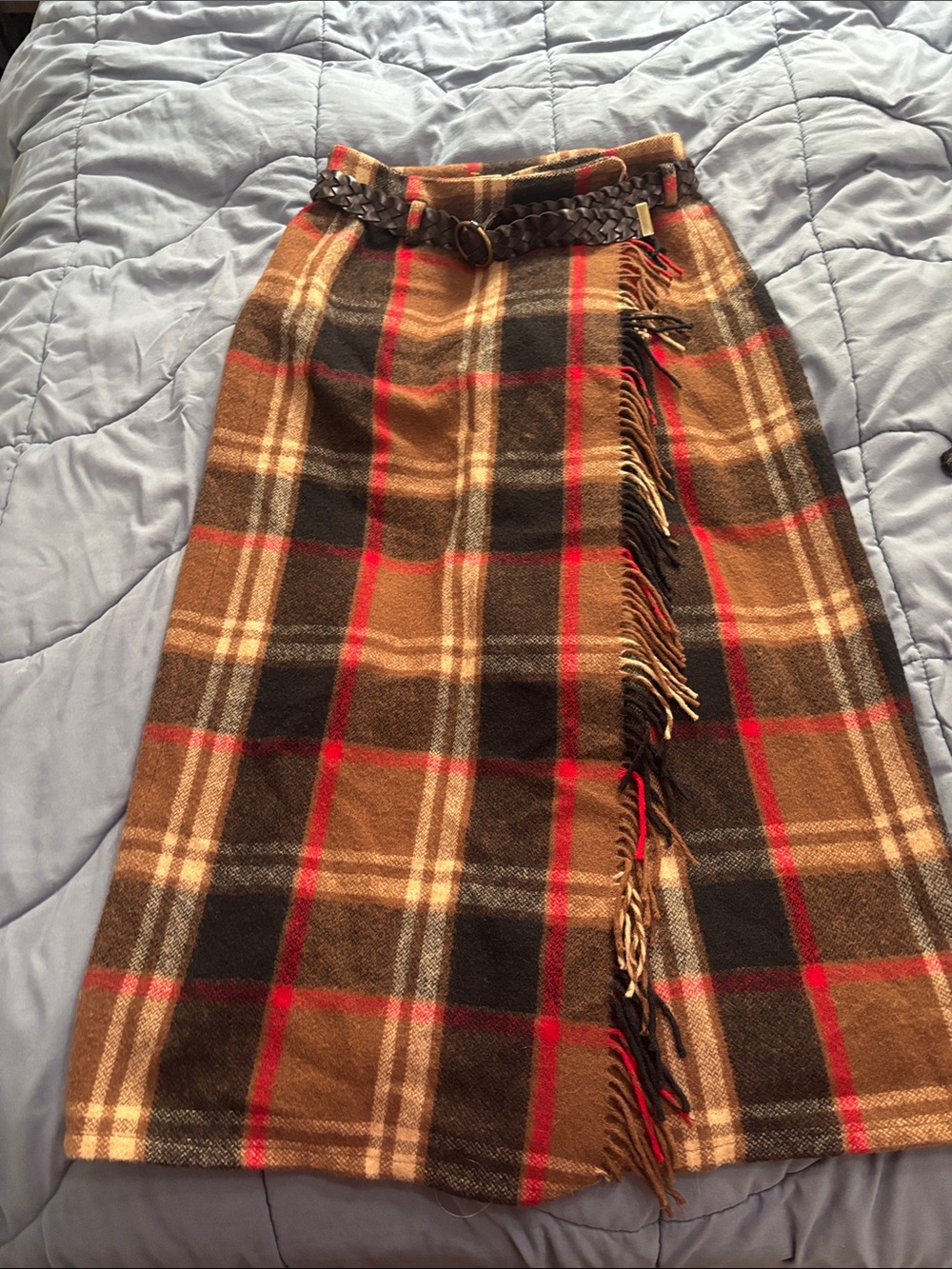 Vintage wrap skirt